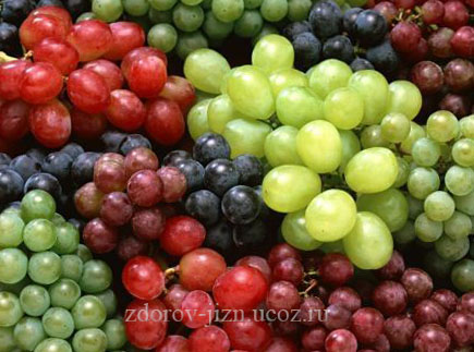 Виноград - изюм рецепты, польза и вред